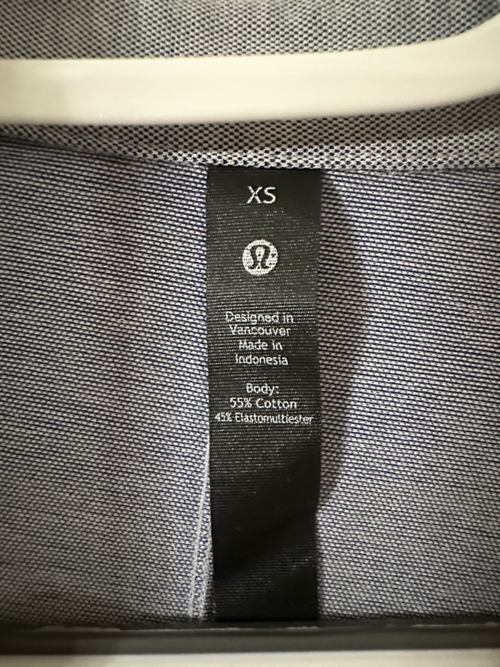 lululemon athletica Light Grey Men's Button-Up Shirt